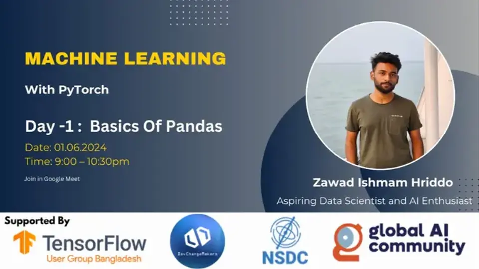 Basics of Pandas - Machine Learning with PyTorch Series