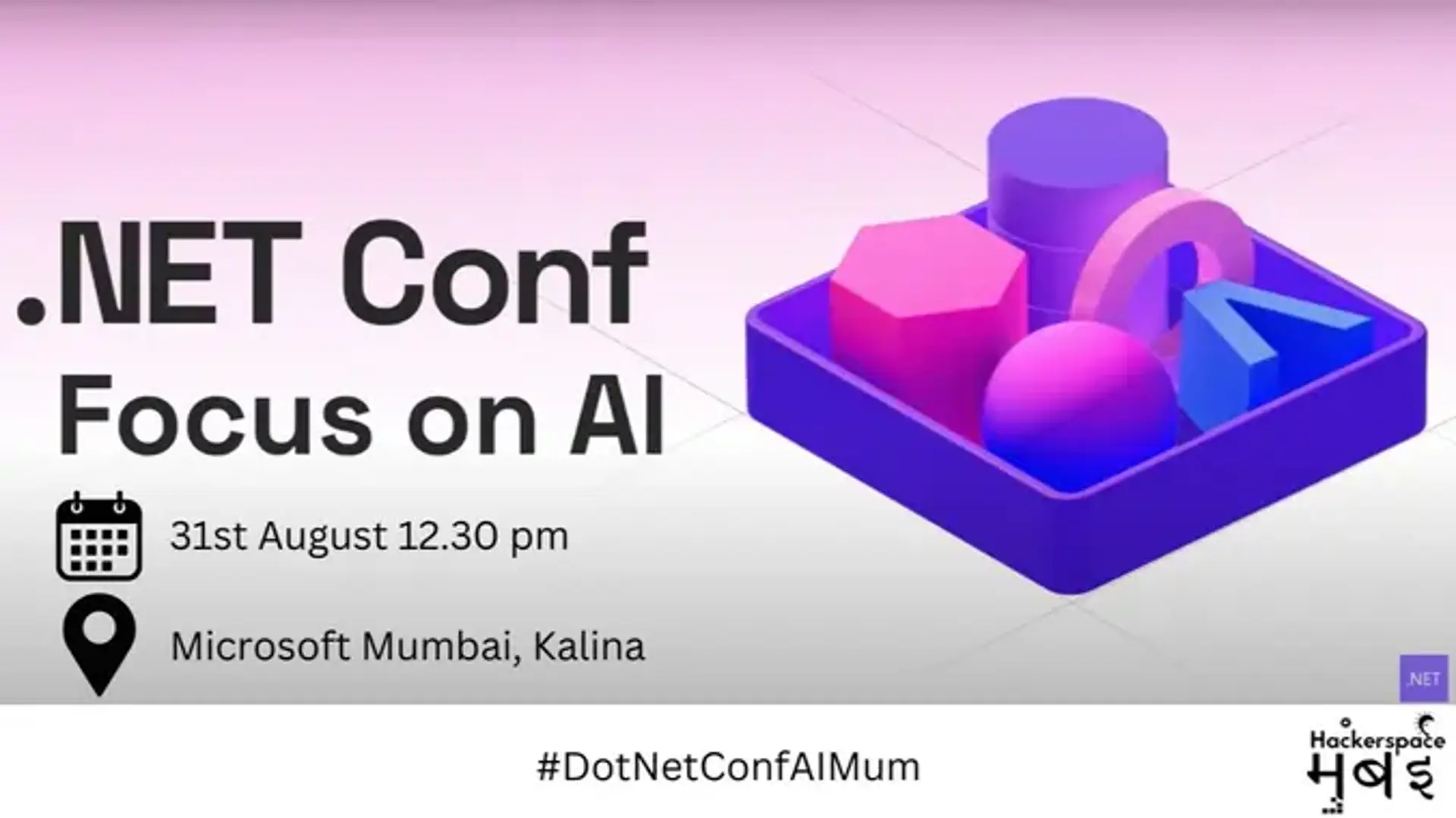 .NET Conf Focus on AI Recap - Mumbai