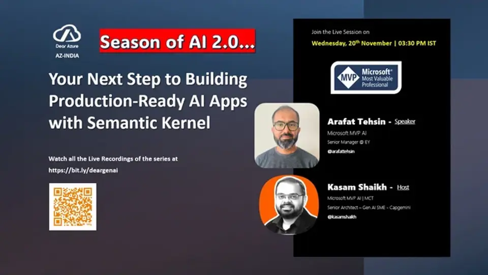 Your Next Step to Building Production-Ready AI Apps with Semantic Kernel