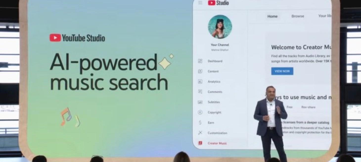 YouTube to add AI creator tools to find music for videos, add dubs