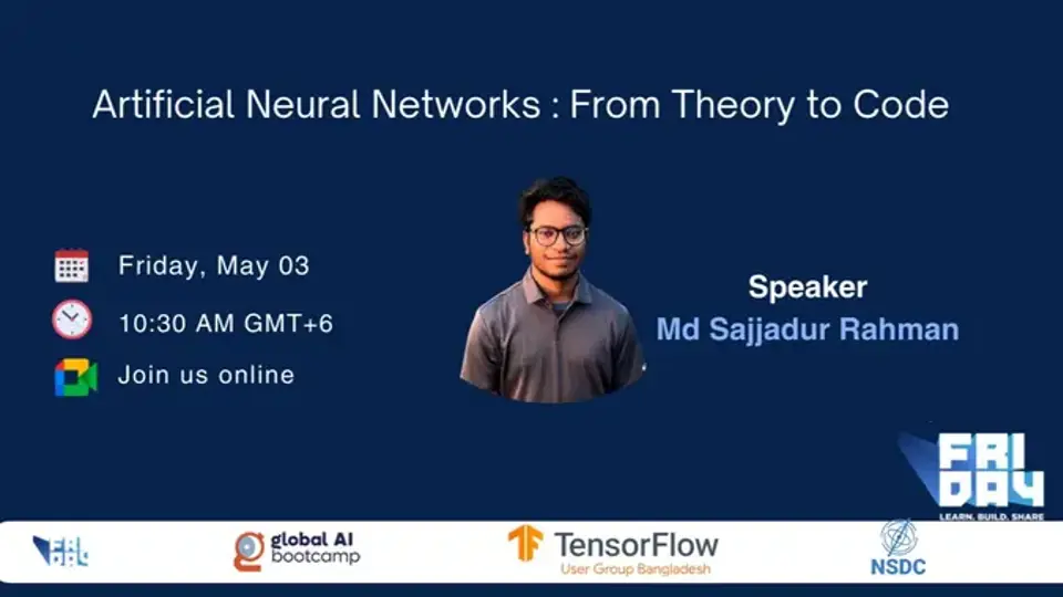 Artificial Neural Networks (ANN): From Theory to Code