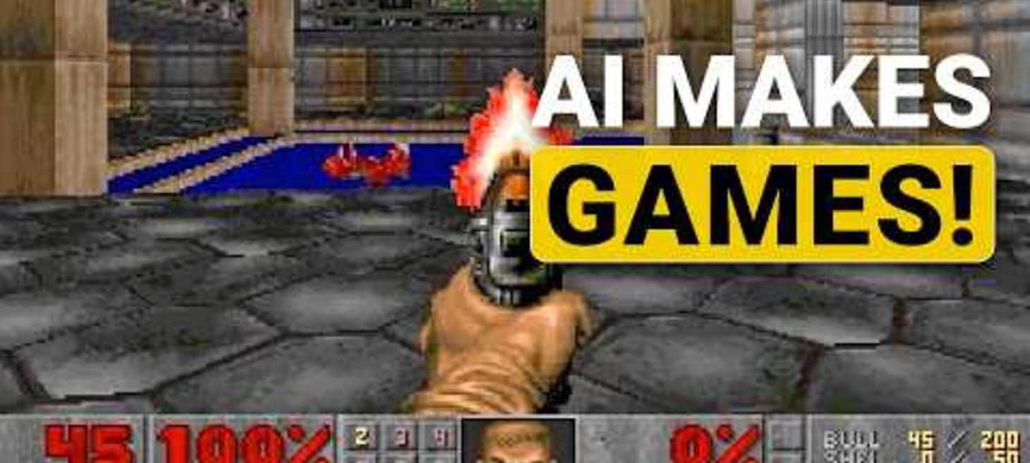 Crazy New AI Learned To Rewrite Doom!