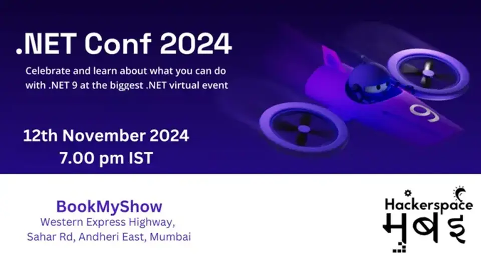 .NET Conf 2024 Live Watch Party - Mumbai