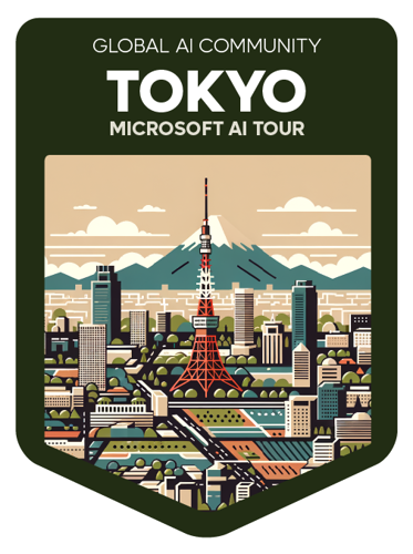 Badge Microsoft AI Tour - Tokyo 2025