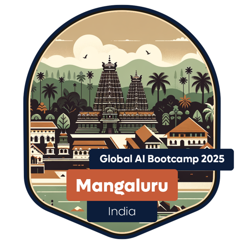 Badge Global AI Bootcamp 2025 - India - Vamanjoor - Attendee
