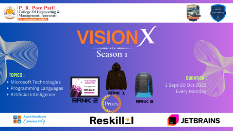VisionX Season 1