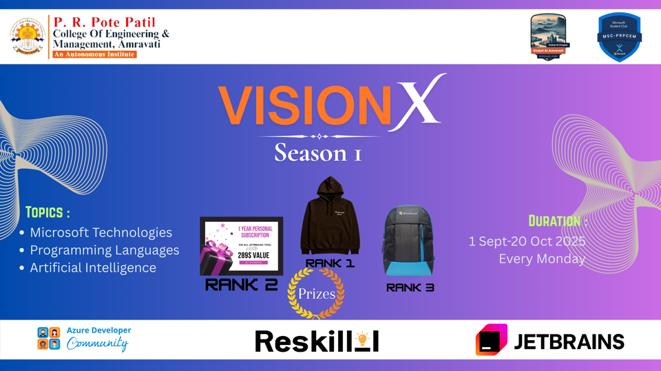 VisionX Season 1