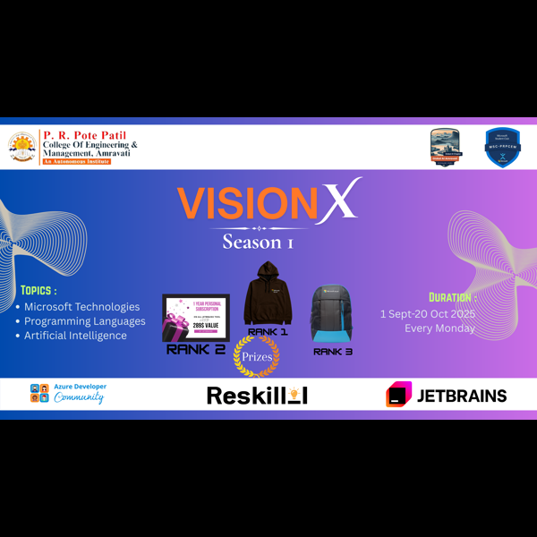 VisionX Season 1