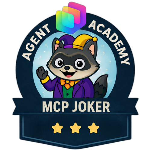 Badge Copilot Studio Agent Academy - MCP Joker