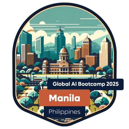 Badge Global AI Bootcamp 2025 - Philippines - Manila - Attendee