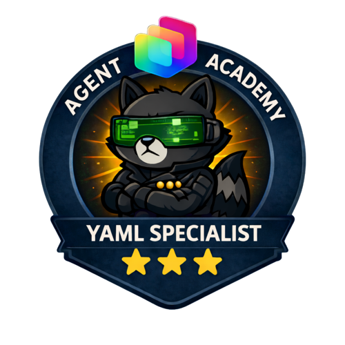 Badge Copilot Studio Agent Academy - YAML Specialist