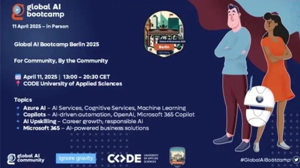 Global AI Bootcamp {Berlin} | In-person
