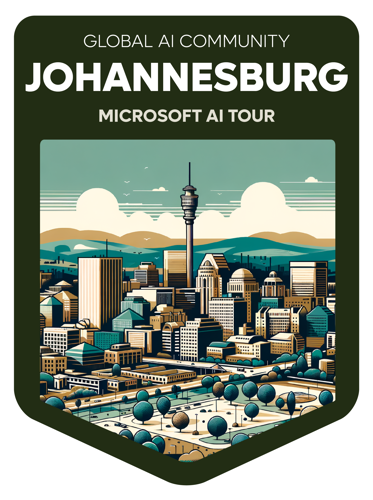 Badge Microsoft AI Tour - Johannesburg - January 2025