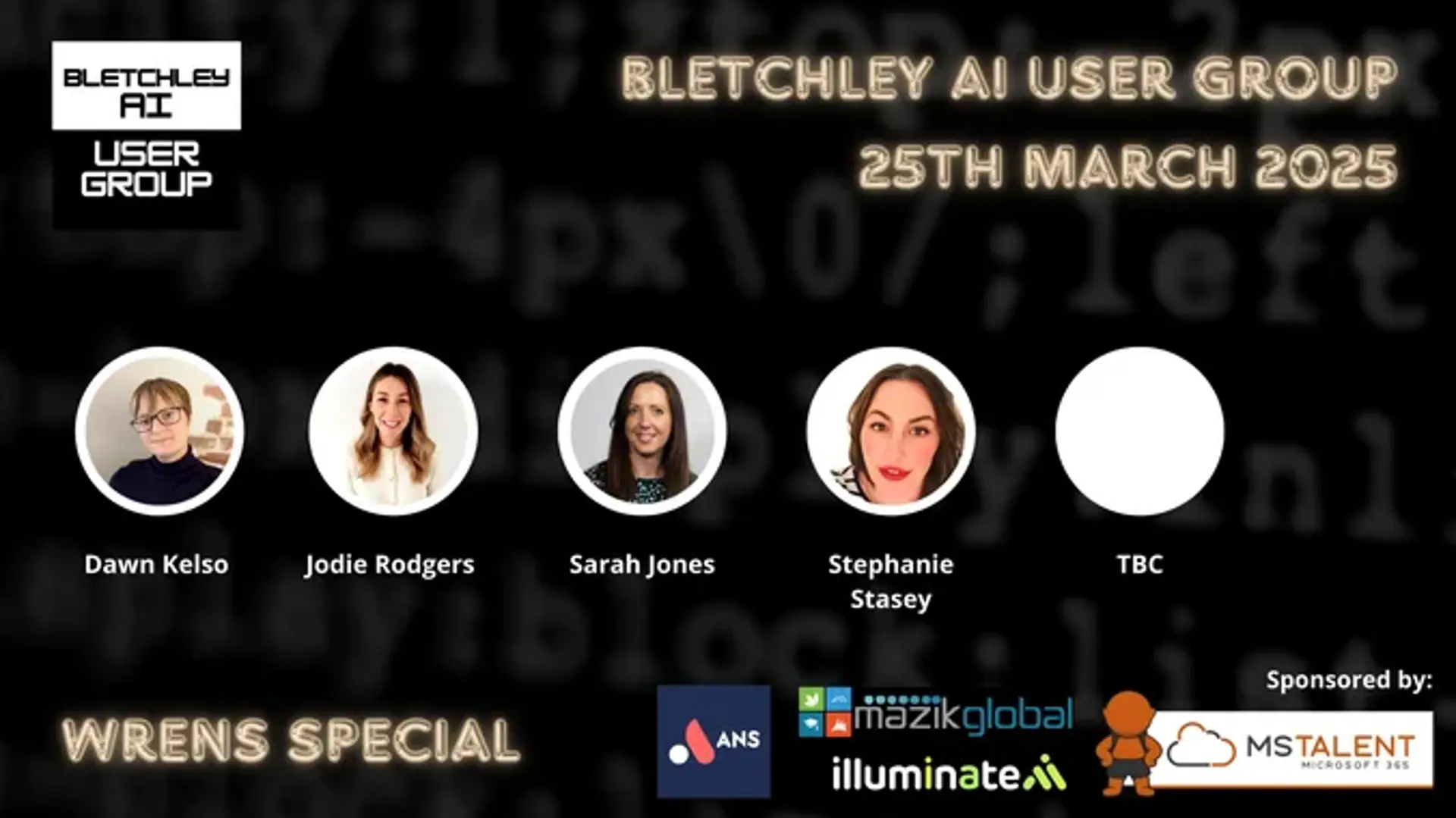 Bletchley AI - March 2025 - WRENS Special