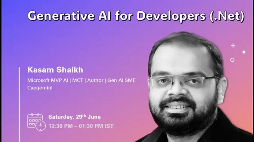 Generative AI for .NET Developers - Season of AI