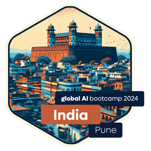 Badge Global AI Bootcamp 2024 - India - Pune - In Person - Attendee