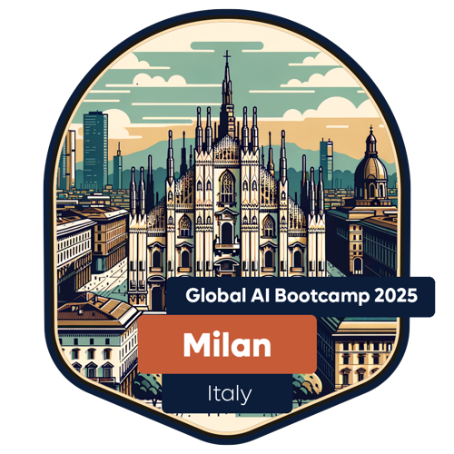 Badge Global AI Bootcamp 2025 - Reggio Emilia - Attendee