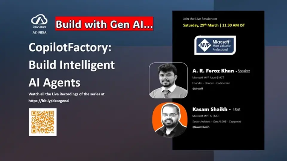 Copilot Factory: Build Intelligent AI Agents