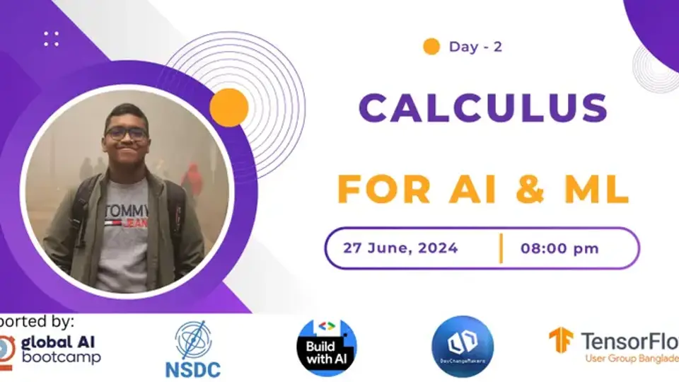 Calculus for AI & ML Day - 2 