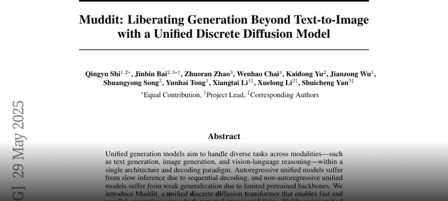 Muddit: Liberating Generation Beyond Text-to-Image with a Unified Discrete Diffusion Model
