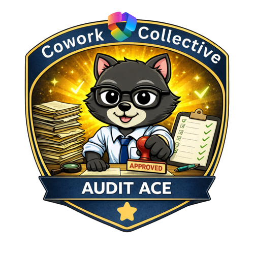 Badge Cowork Collective - Audit Ace